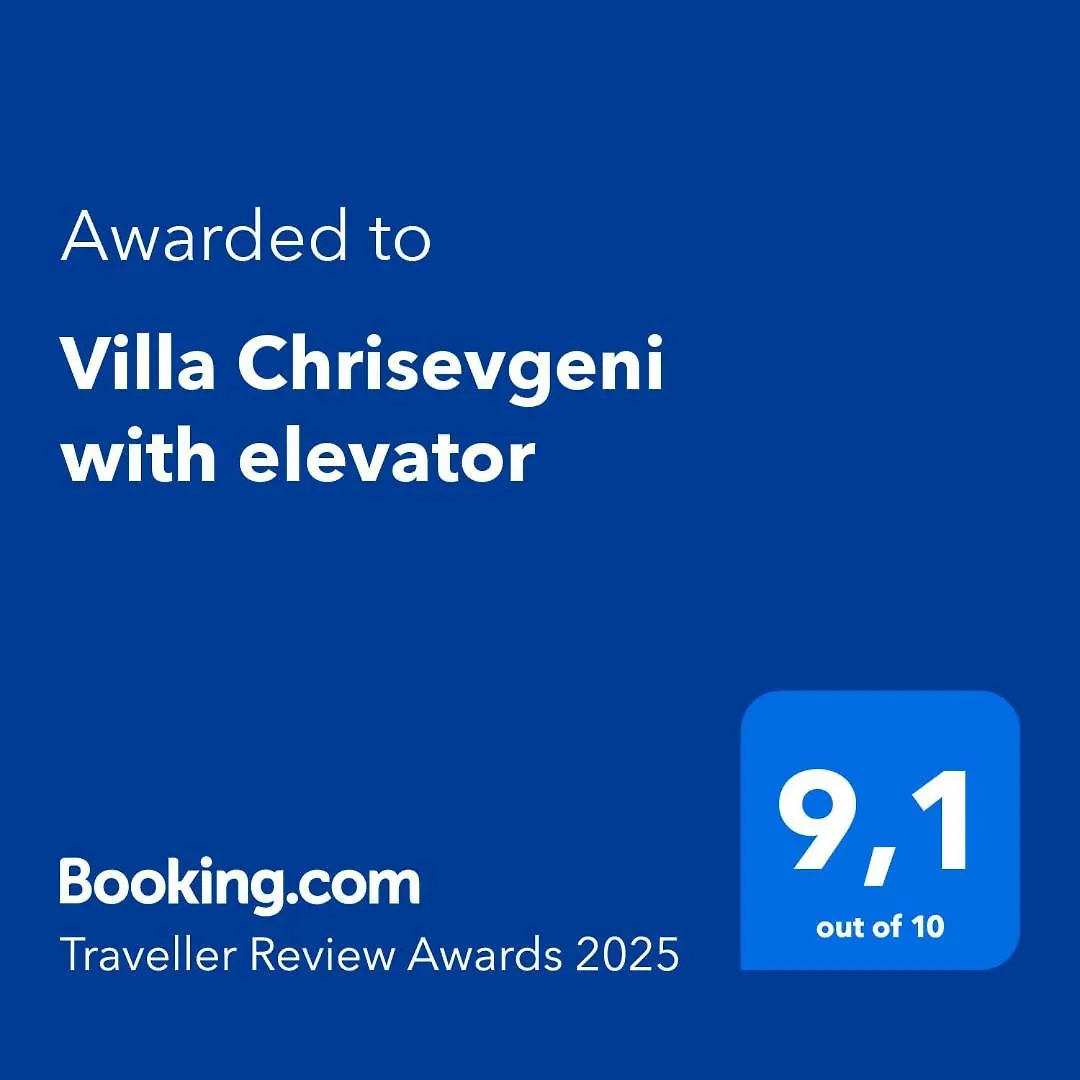 Semesterbostad Villa Chrisevgeni With Elevator Argostoli